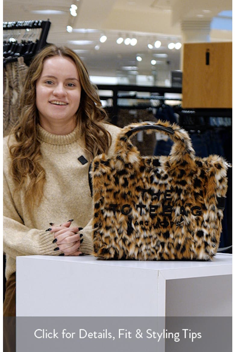 The Medium Faux Fur Tote video