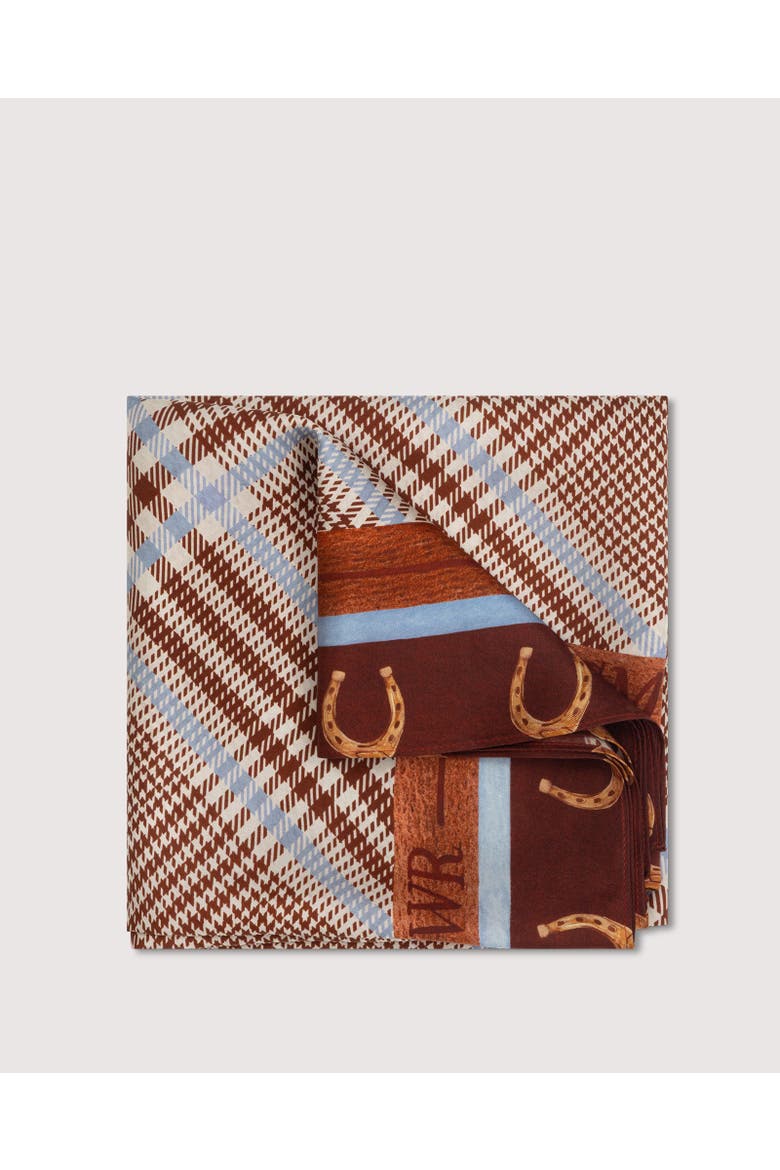 Moon Court Silk Scarf, Alternate, color, Heirloom