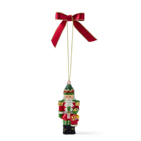 Christmas Tree Nutcracker With Tree Hat Ornament