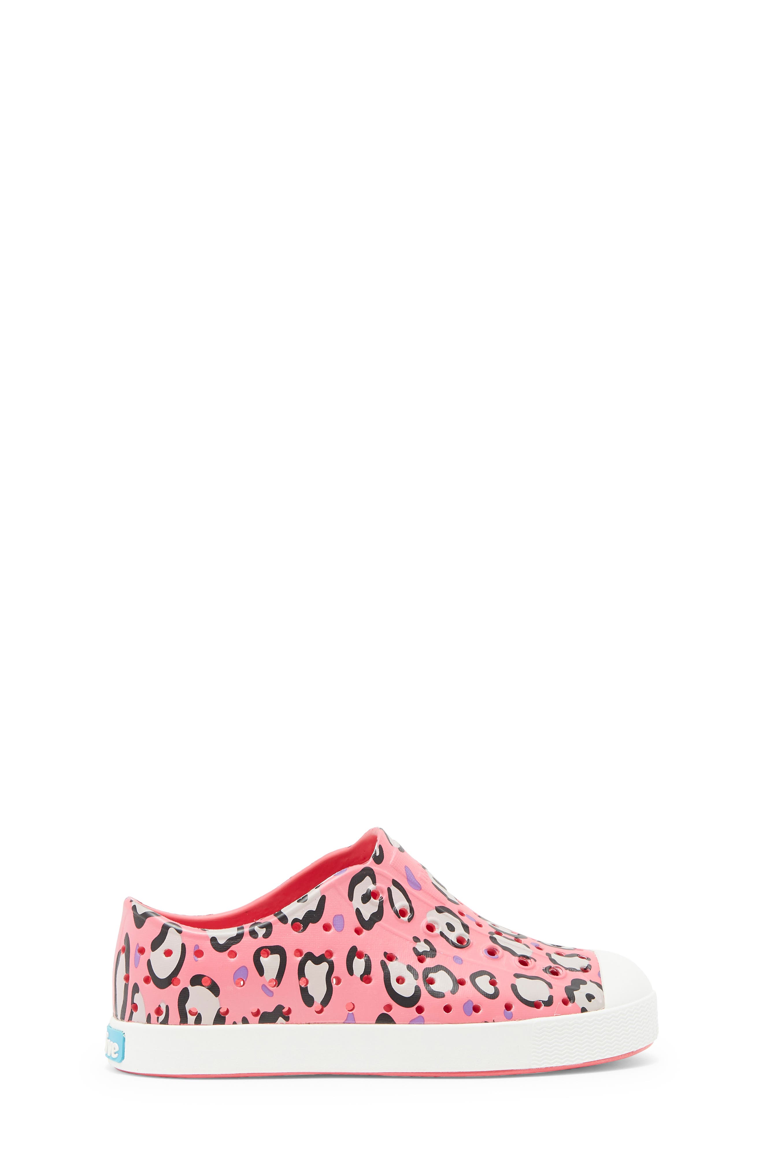 Jefferson Print Slip-On Sneaker, Alternate, color, PINK/ SHELL WHITE/ LEOPARD