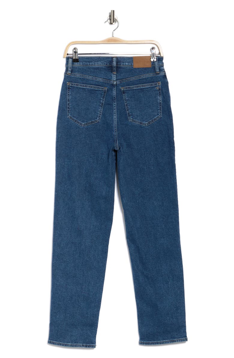 Madewell High Waist Straight Leg Jeans, Alternate, color, 