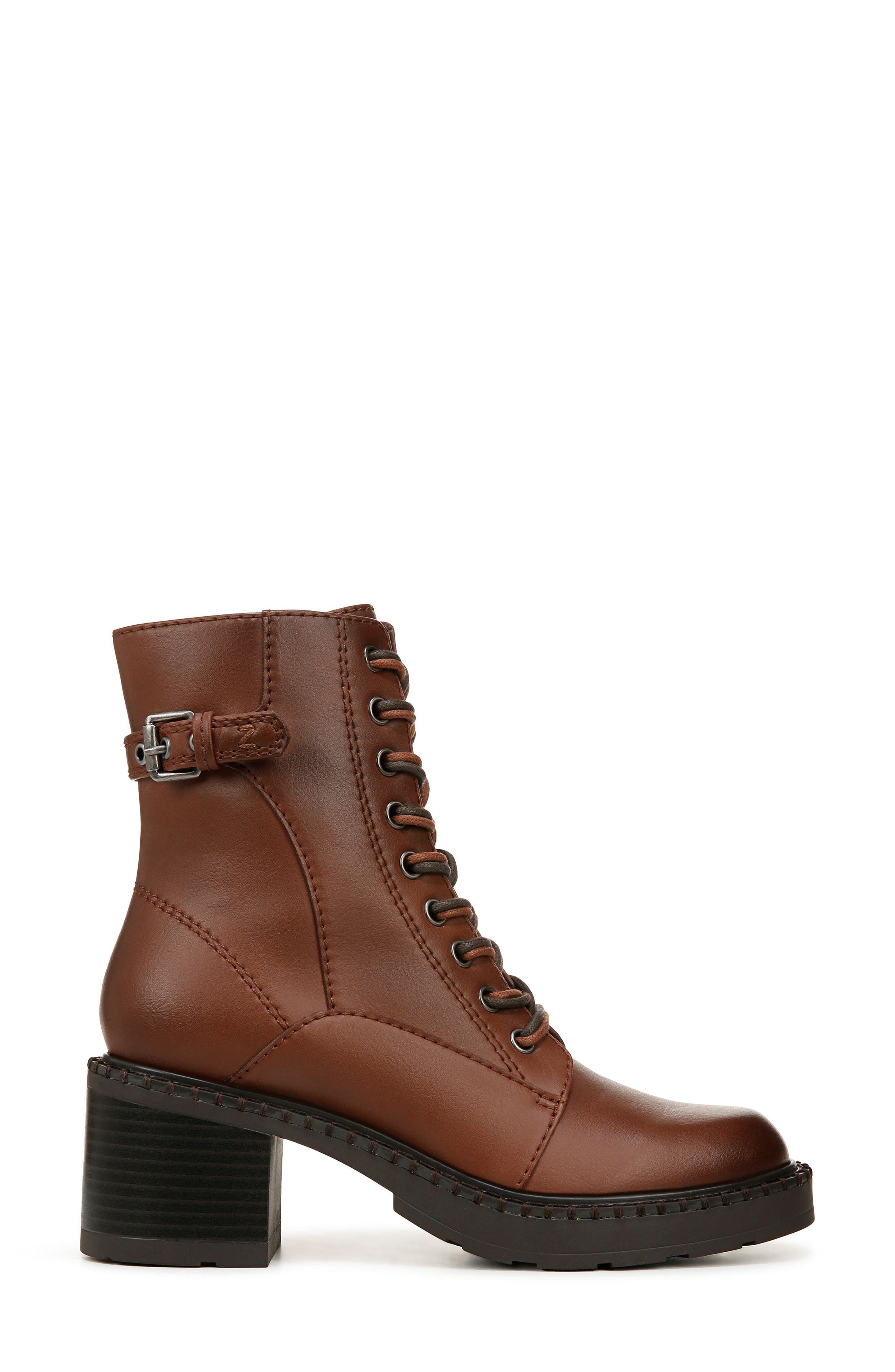Zodiac Paxon Lace-Up Boot, Alternate, color, Biker Brown