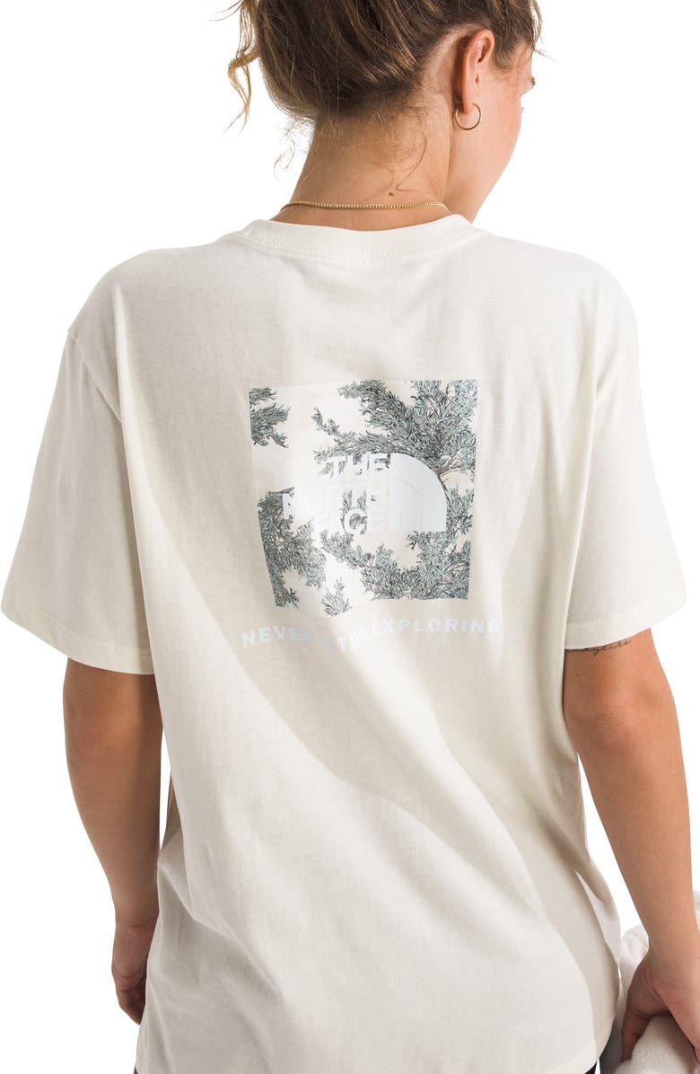 The North Face Midnight Mirage Relaxed Fit Graphic T-Shirt, Alternate, color, White Dune