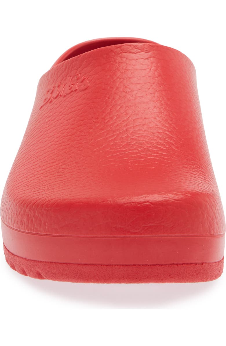 Birkenstock Super Birki Water Resistant Clog, Alternate, color, Red