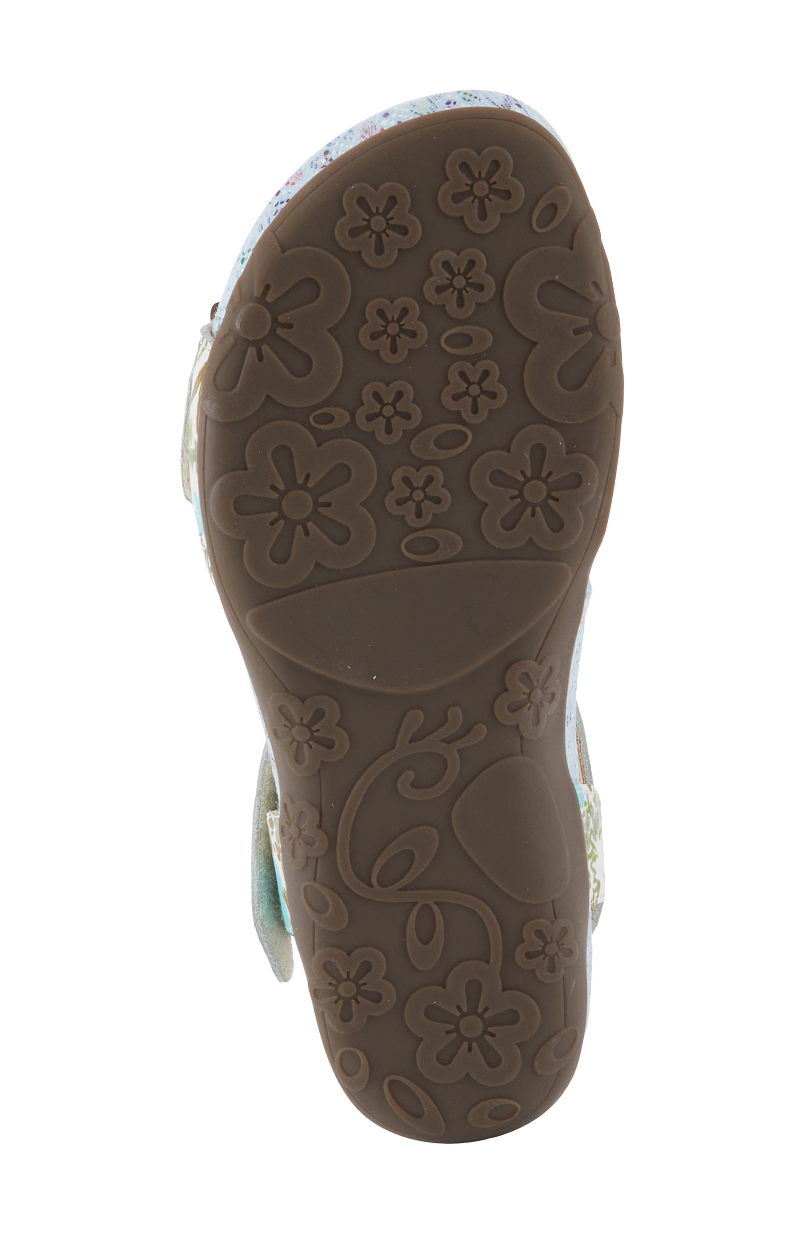 L
Artiste by Spring Step Gladystee Sandal, Alternate, color, Teal Multi