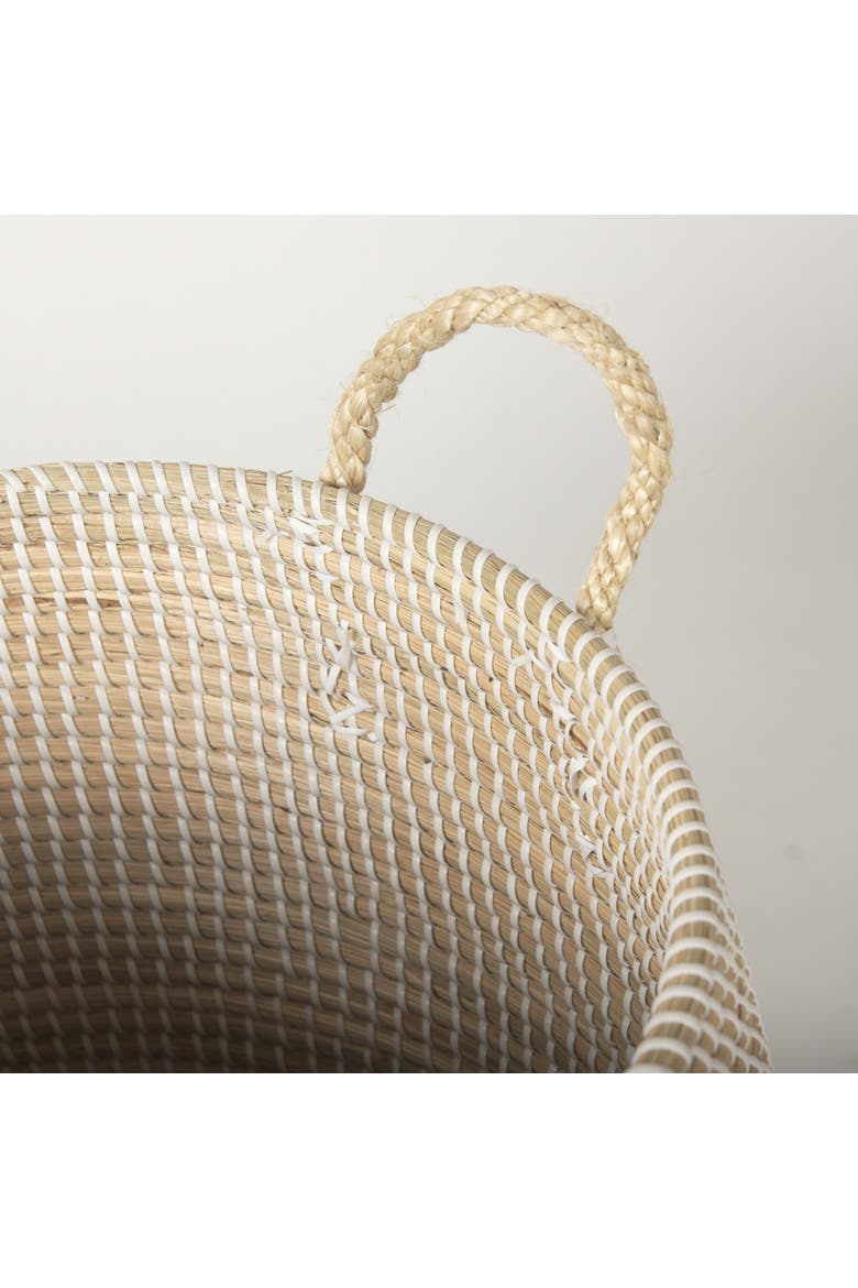 Kairi Set of Seagrass Floor Baskets, Alternate, color, Brown