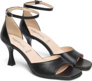 NeroGiardini Leather Ankle Strap Sandal