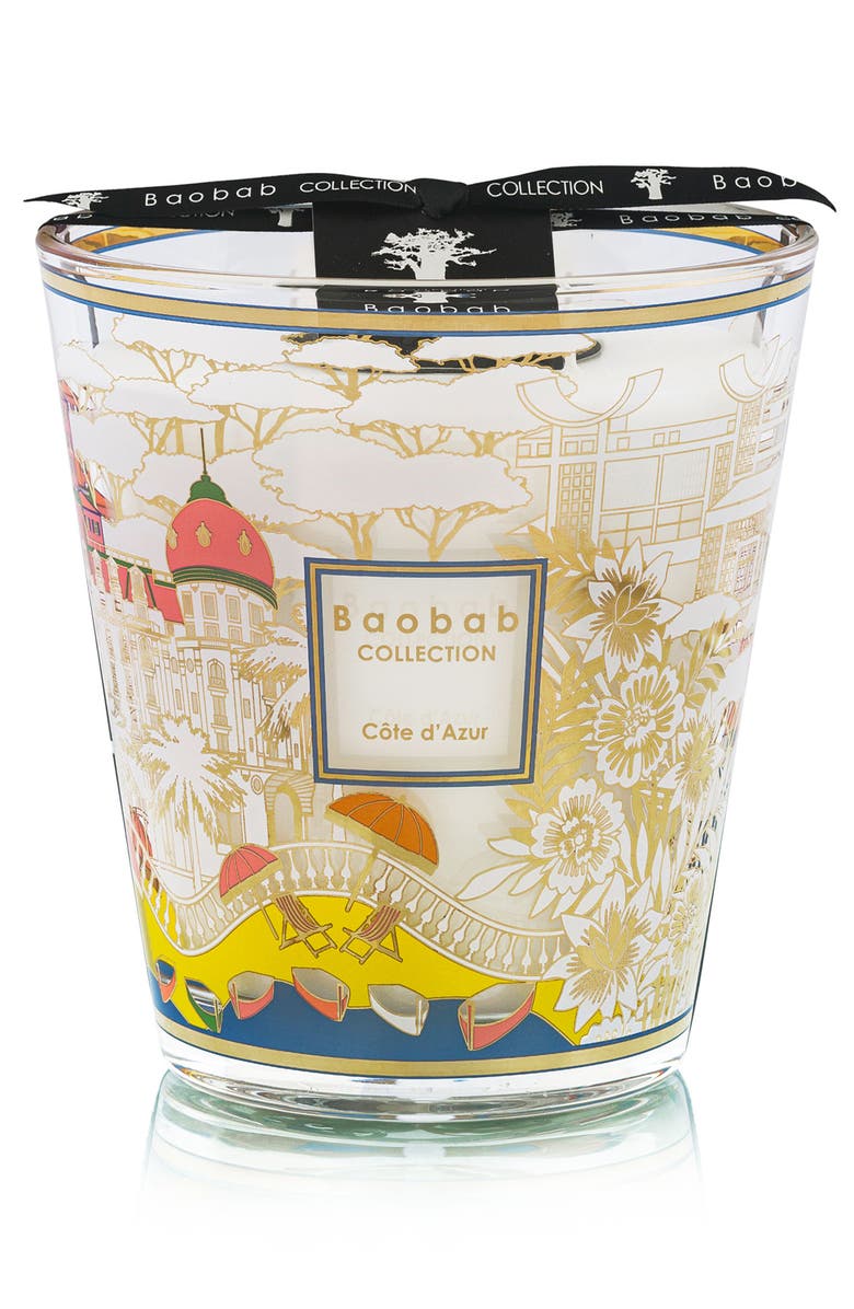 Baobab Collection Côte de d'Azur Scented Candle, Alternate, color, White Multi