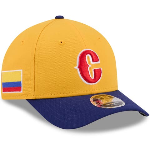 Men's New Era  Yellow/Blue Colombia Baseball 2026 World Baseball Classic 9FORTY M-Crown Adjustable Hat
