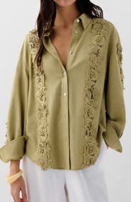 Scalpers Lace Shirt