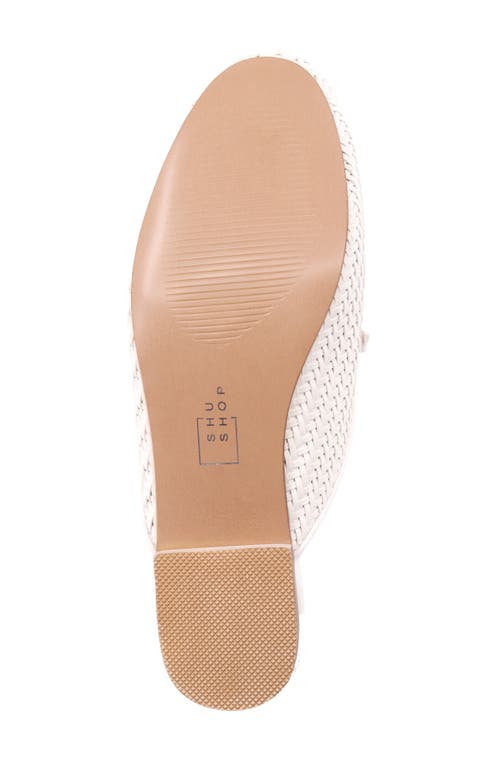 Shushop Alexis Chain Mule In White
