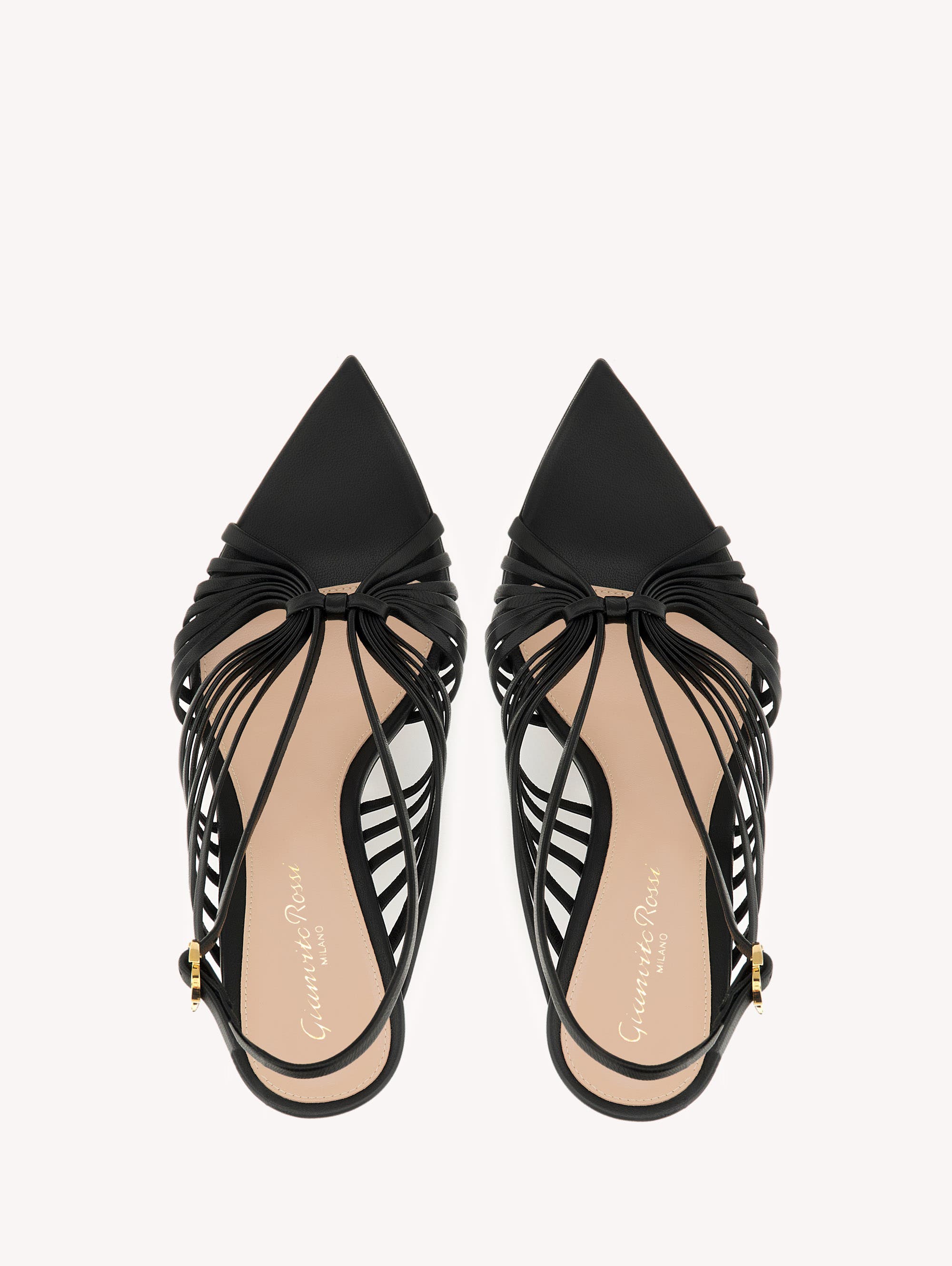 Gianvito Rossi Muse 85 Sandal, Alternate, color, Black Leather