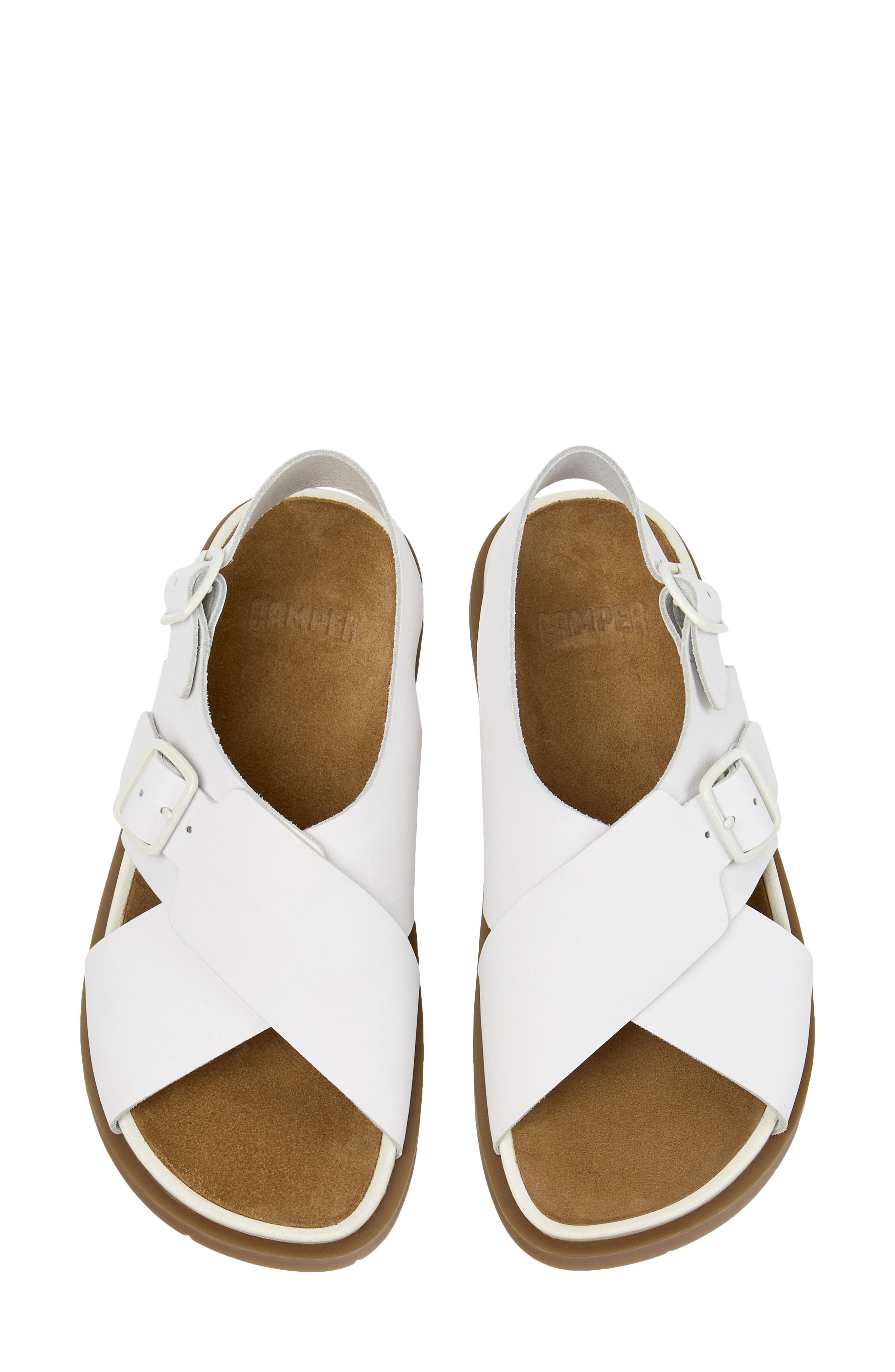 Louise Slingback Sandal, Alternate, color, BRIGHT WHITE