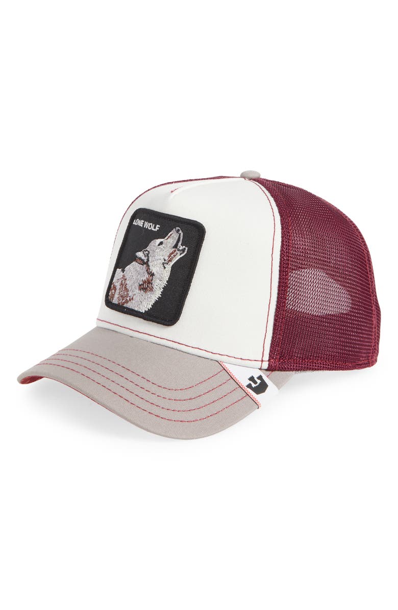 Goorin Bros. Howler Baseball Cap, Main, color, White