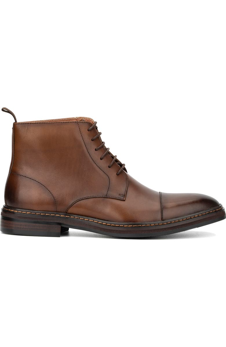 VINTAGE FOUNDRY Barnaby Cap Toe Boot, Alternate, color, Tan