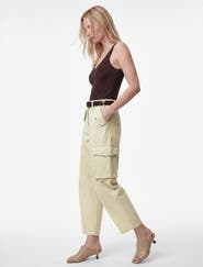 Koton Relaxed Fit Cotton Cargo Trousers