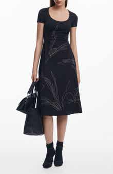 Desigual A-Line Midi Dress