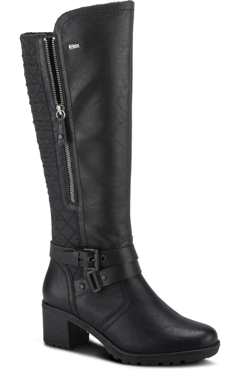 Spring Step Selela Water Resistant Faux Fur Lined Knee High Boot, Main, color,