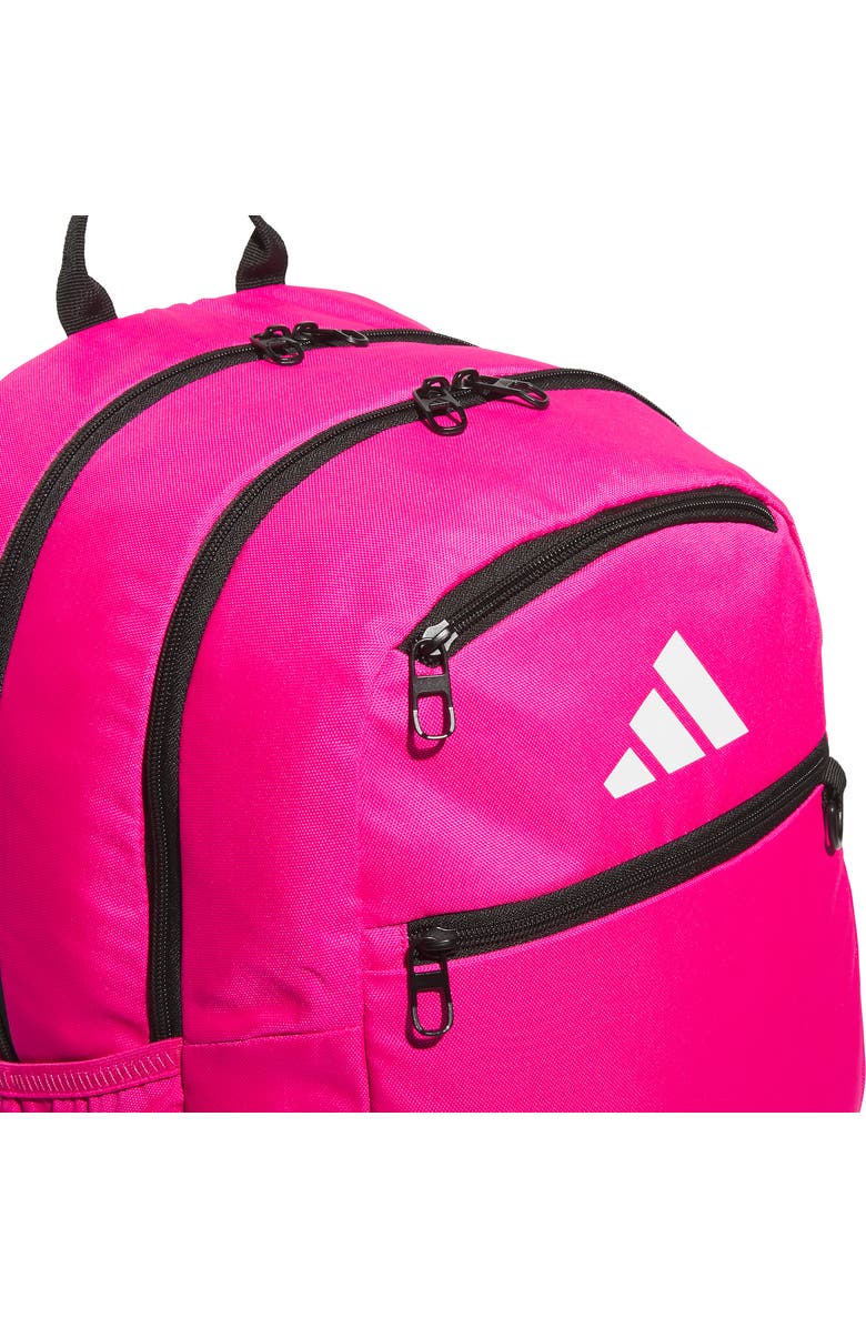 adidas Kids' Striker 3 Backpack, Alternate, color, Team Shock Pink