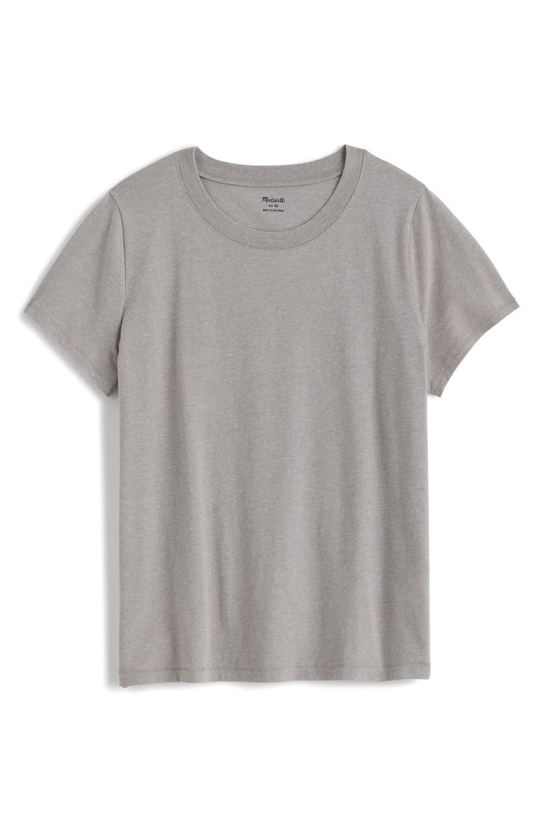 Madewell Vintage Northside Tee, Alternate, color, Light Hthr Grey