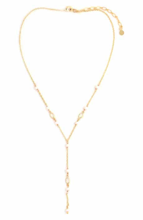 Freshwater Pearl Y Necklace