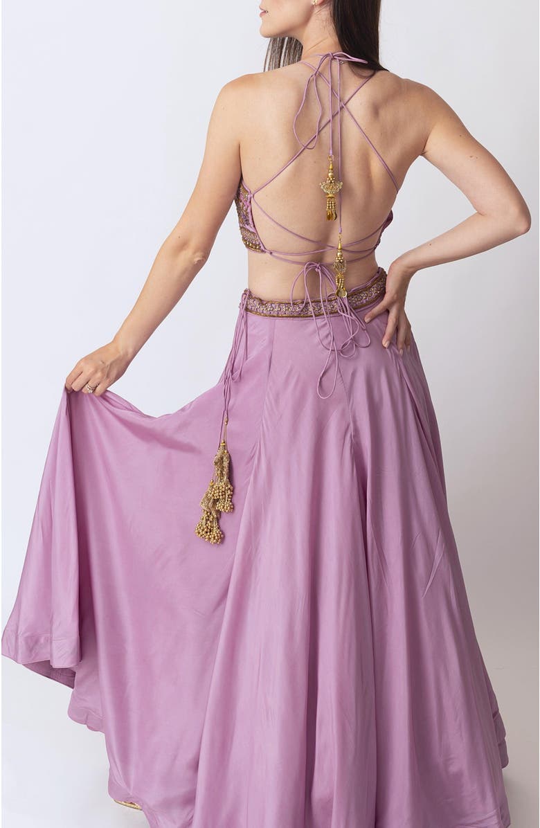 Kiya Lehenga with Hand Embroidered Blouse