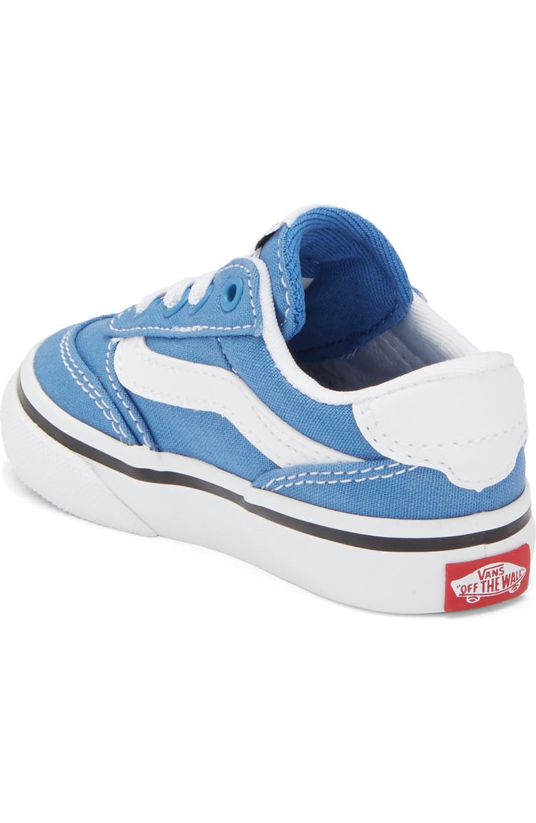 Vans Kids' Brooklyn Slip-On Sneaker, Alternate, color, Canvas Vintage Cobalt