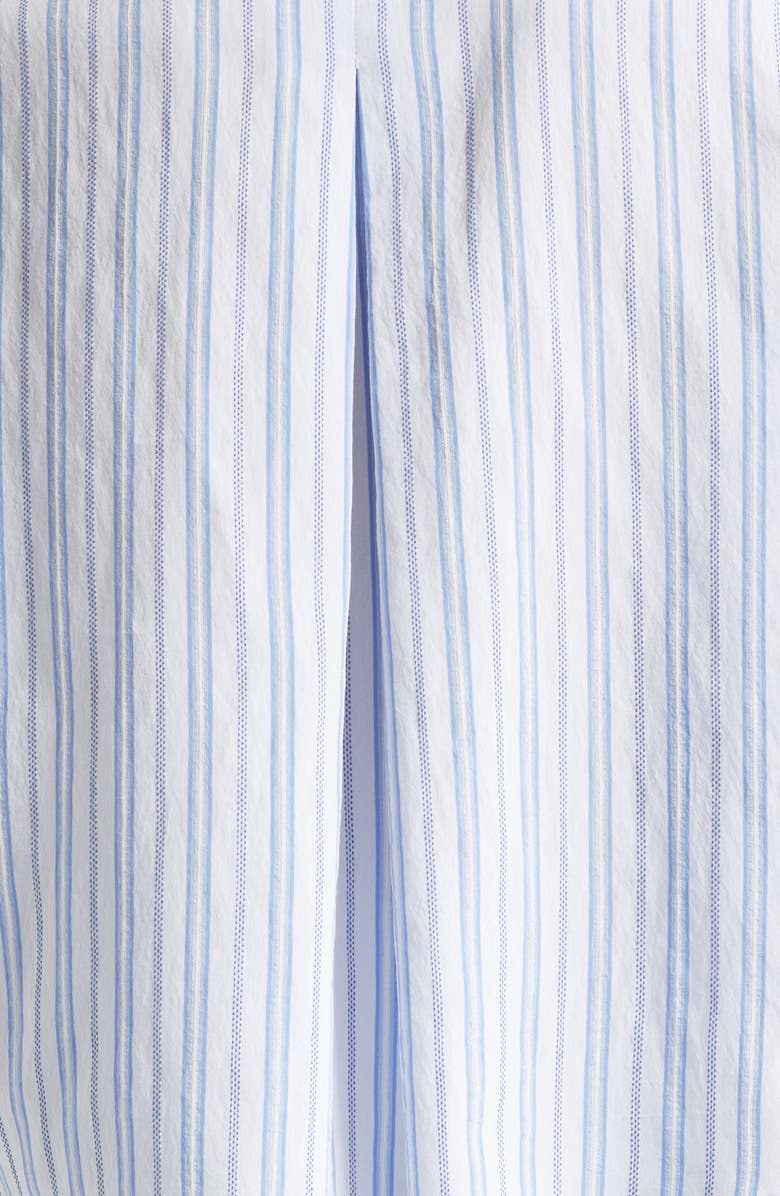Ramy Brook Marnie Stripe Shirt, Alternate, color, Blue Stripe Combo