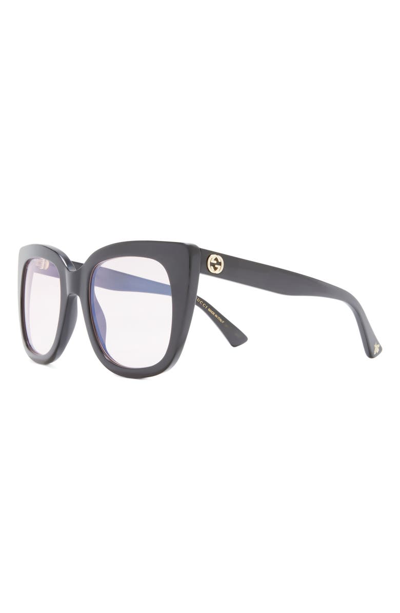 Gucci 51mm Cat Eye Sunglasses, Alternate, color, 