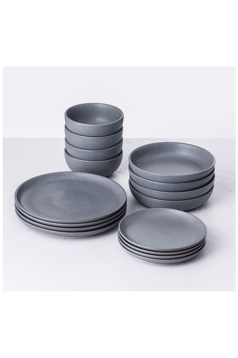 Sound 16-Piece Dinnerware Place Setting, Alternate, color, CEMENT