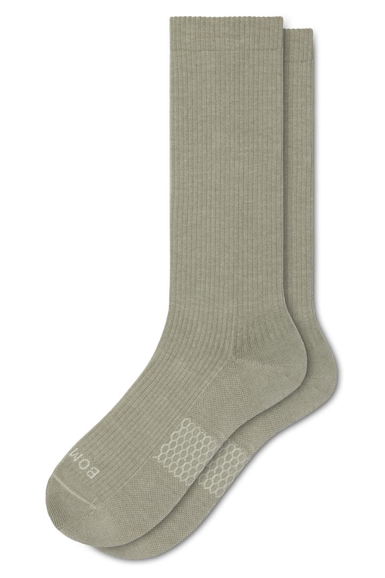 Modern Rib Calf Socks, Main, color, SAGE BRUSH