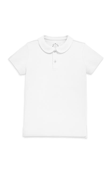 Kids Short Sleeve Peter Pan Polo (Toddler, Little Kid, & Big Kid)