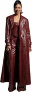 OFUURE Ono Faux Leather Trench jacket
