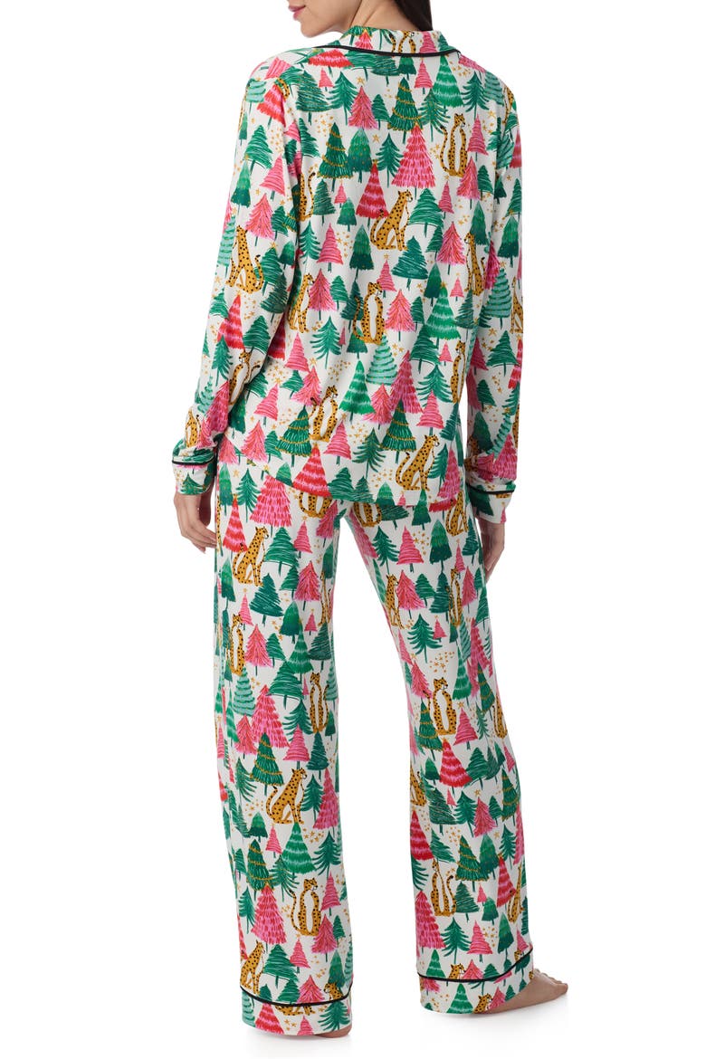 Print Pajamas, Alternate, color, GREEN TREES NOVEL PRINT