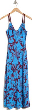 Diane von Furstenberg Allegra Floral Midi Dress