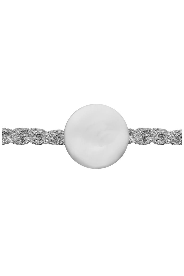 Linear Solo Diamond Friendship Bracelet, Alternate, color, SILVER/ METALLICA
