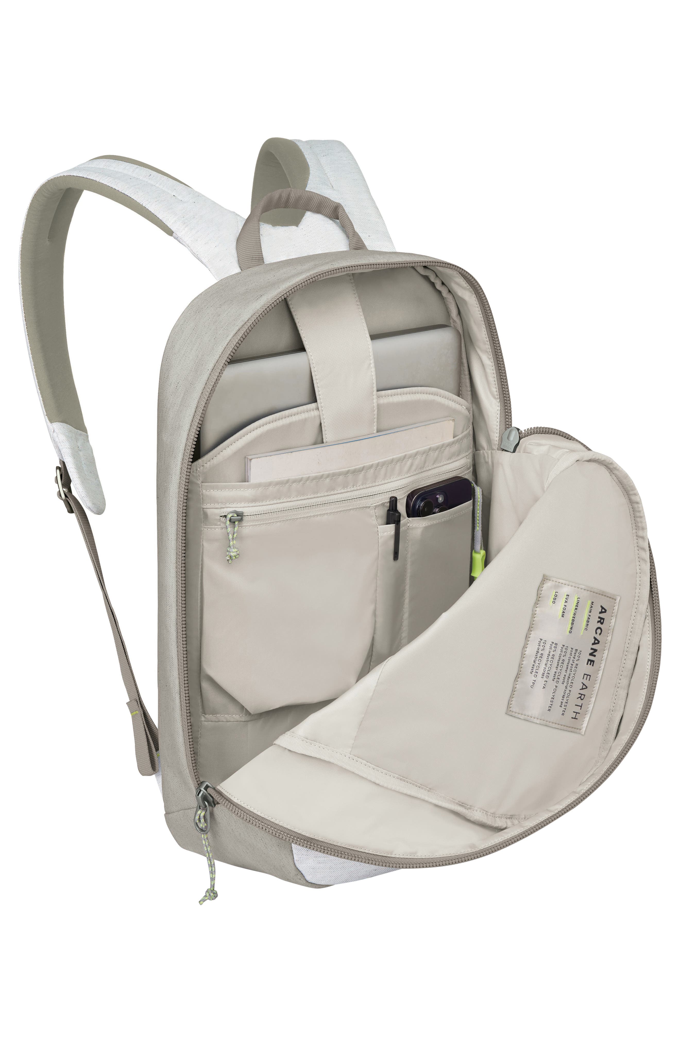 Osprey Arcane Water Repellent Large 21-Liter Daypack, Alternate, color, Pediment Grey Block