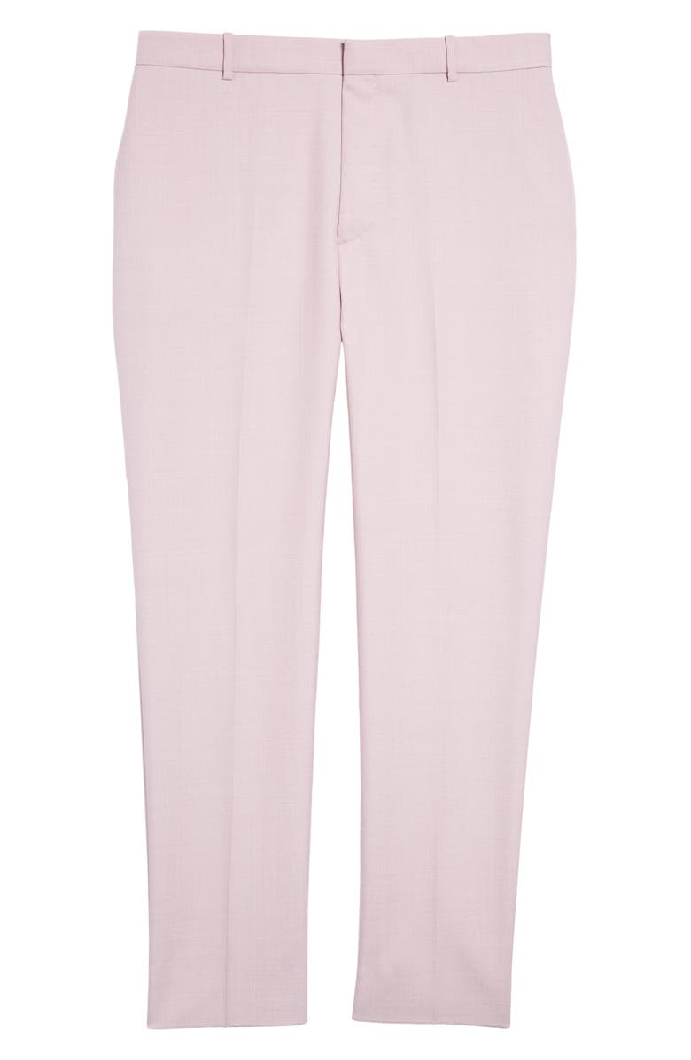 McQueen Wool Blend Serge Cigarette Pants, Main, color,