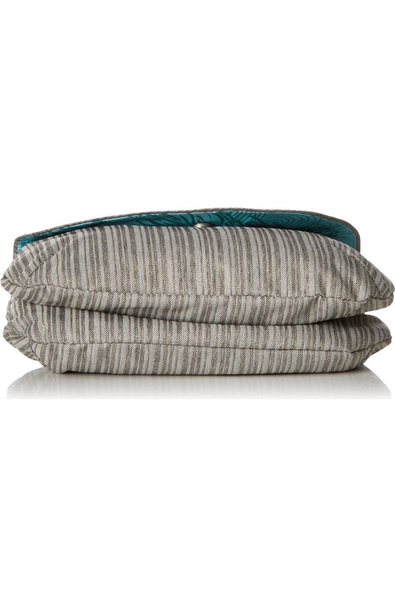 HAIKU Bliss RFID Blocking Crossbody Saddle Bag, Alternate, color, Gray Poplar