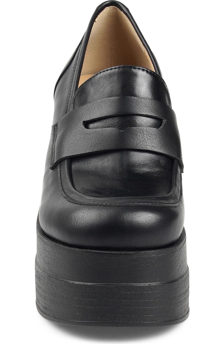 Candie's Ace Platform Pump, Alternate, color, Black Faux