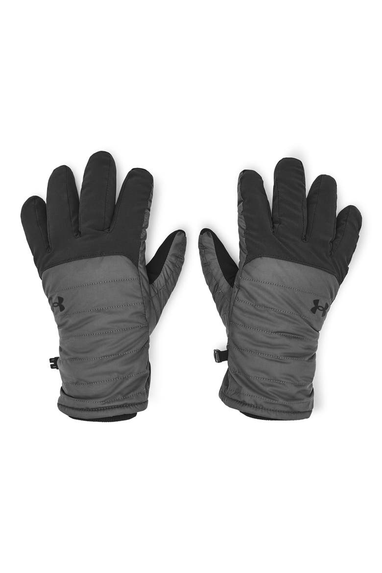Storm Insulated Tech Gloves, Main, color, CASTLEROCK/ ANTHRACITE / BLACK