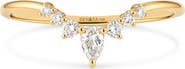 DEVATA Tiara Lab Grown Diamond Ring in 14K Gold