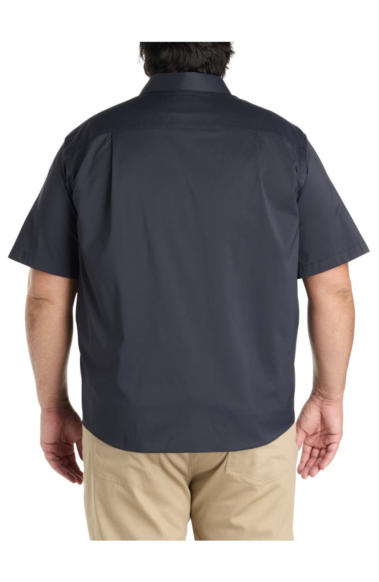 Untuckit Fit by Dxl Big & Tall Gironde Sport Shirt, Alternate, color, Black