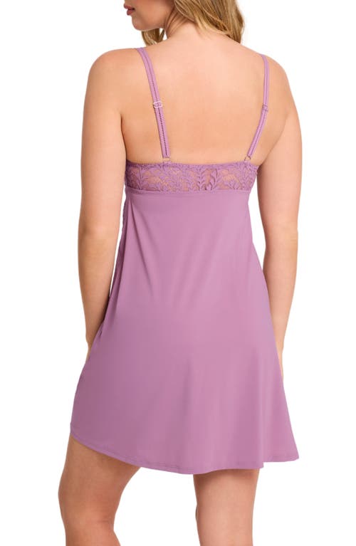 Montelle Intimates Berry Garden Chemise In Berry Glaze