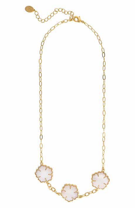 Flower Pendant Necklace