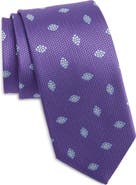 David Donahue Geometric Silk Tie