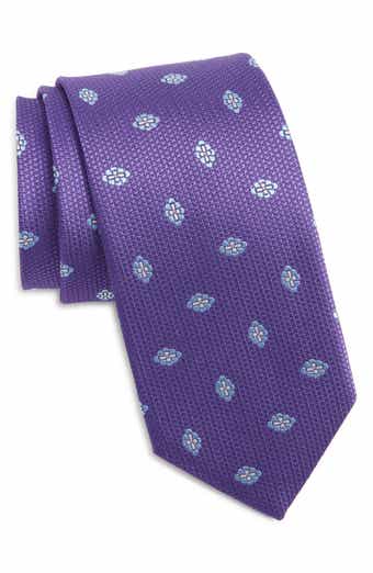 David Donahue Geometric Silk Tie