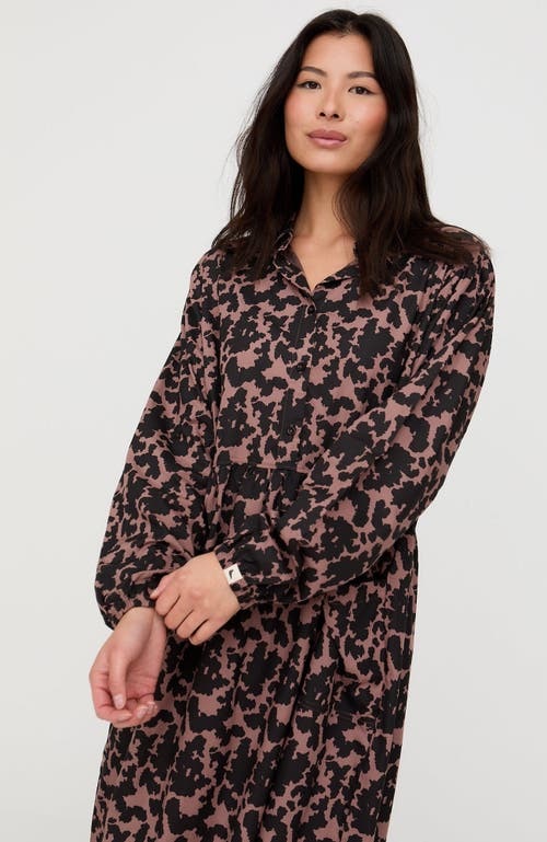 Turtledove London Magda Dress In Purple