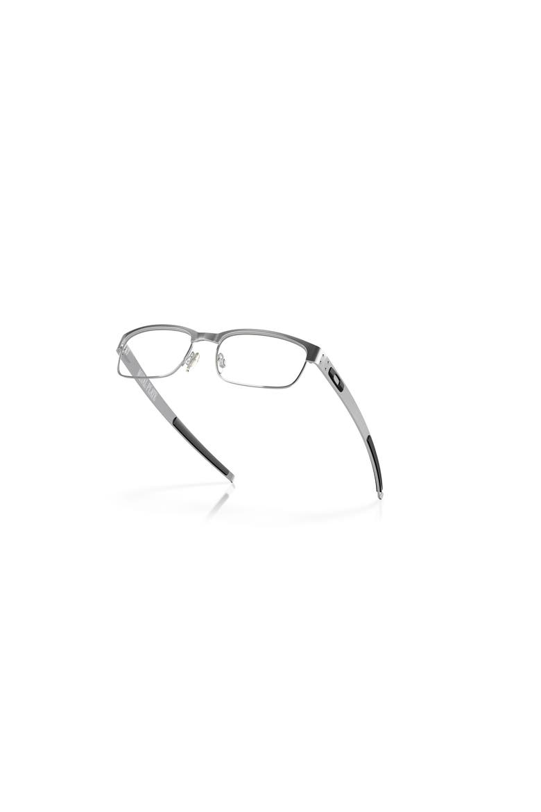 55mm Rectangle optical glasses, Alternate, color, Silver