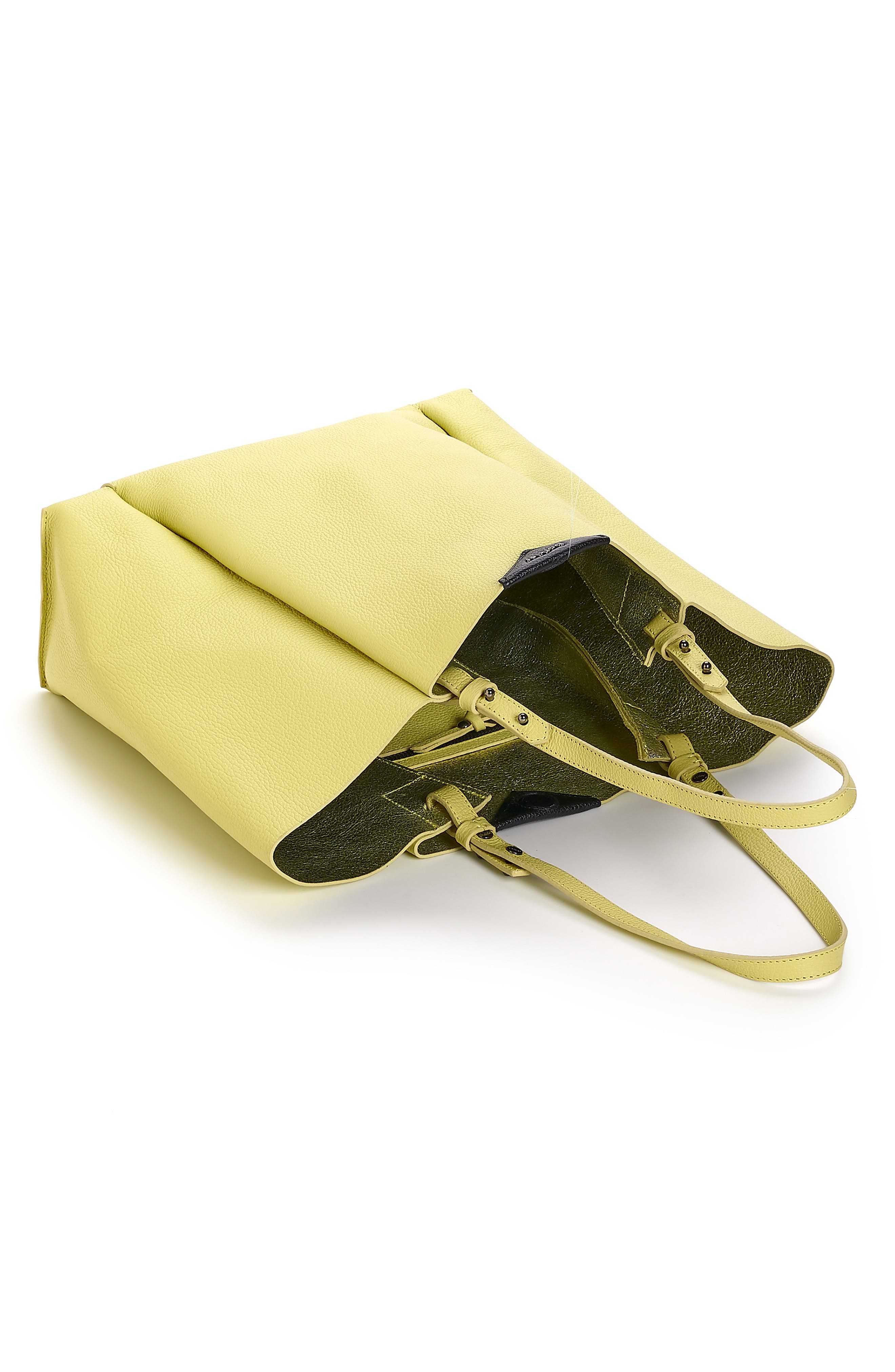 Allen Leather Tote Bag, Alternate, color, HPLEM